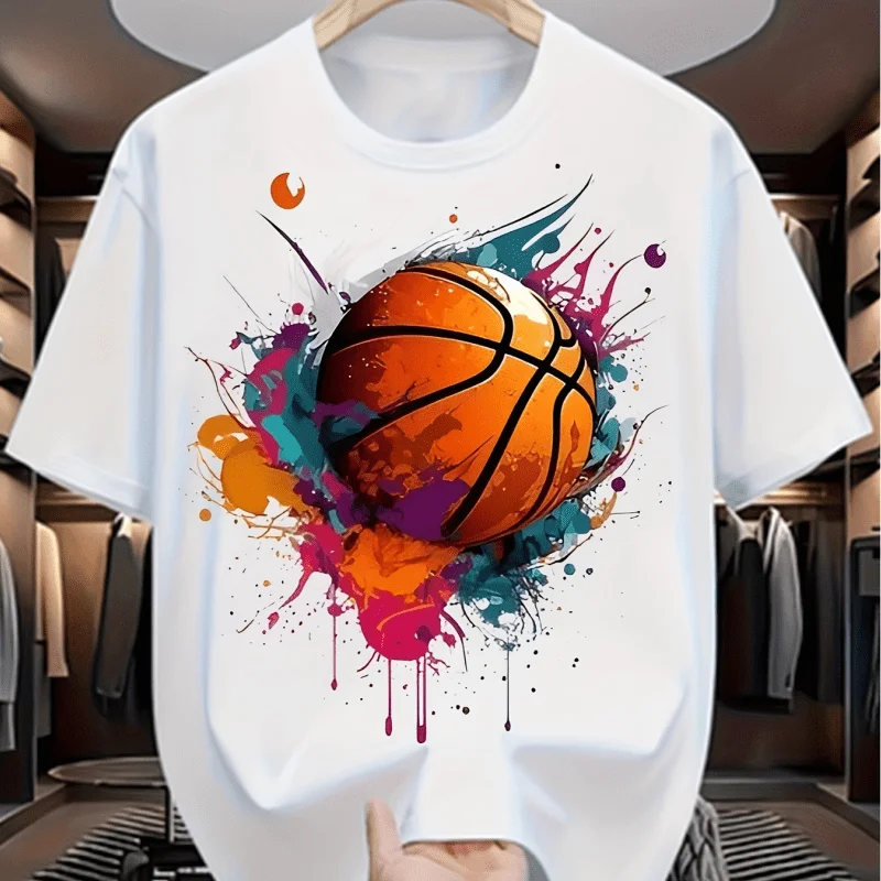Baby Girl Boy Basketball Short Sleeve T-Shirt Round Neck Casual Sweatshirt 100% Cotton Sporty Pullover Summer Baby Clothes 3-13Y
Baby Girl Boy Basketball Short Sleeve T-Shirt Round Neck Casual Sweatshirt 100% Cotton Sporty Pullover Summer Baby Clothes 3-13Y