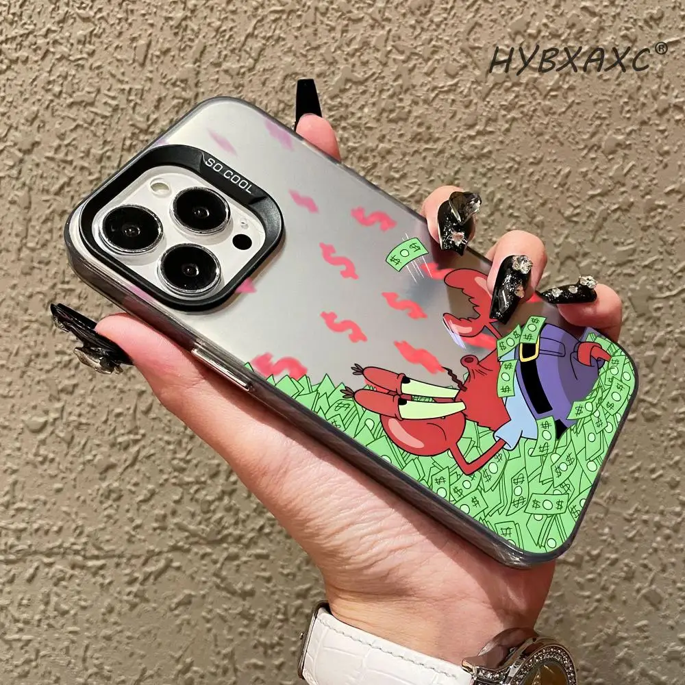 HYBXAXC P-Patrick Star S-Spongebob Phone Case FOR IPhone 17 16 15 Pro MAX 14 12 16e 15Pro Plus Shell 17Air Colorful IMD Covers
HYBXAXC P-Patrick Star S-Spongebob Phone Case FOR IPhone 17 16 15 Pro MAX 14 12 16e 15Pro Plus Shell 17Air Colorful IMD Covers