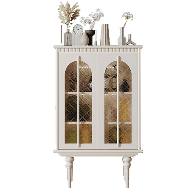 French retro solid wood American dining side cabinet glass door storage living room display floor storage cabinet
French retro solid wood American dining side cabinet glass door storage living room display floor storage cabinet