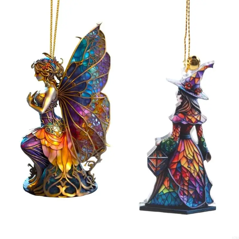 57BA Halloween Witch Hanging Pendant Rearview Mirror Ornament Car Pendant Decoration
57BA Halloween Witch Hanging Pendant Rearview Mirror Ornament Car Pendant Decoration