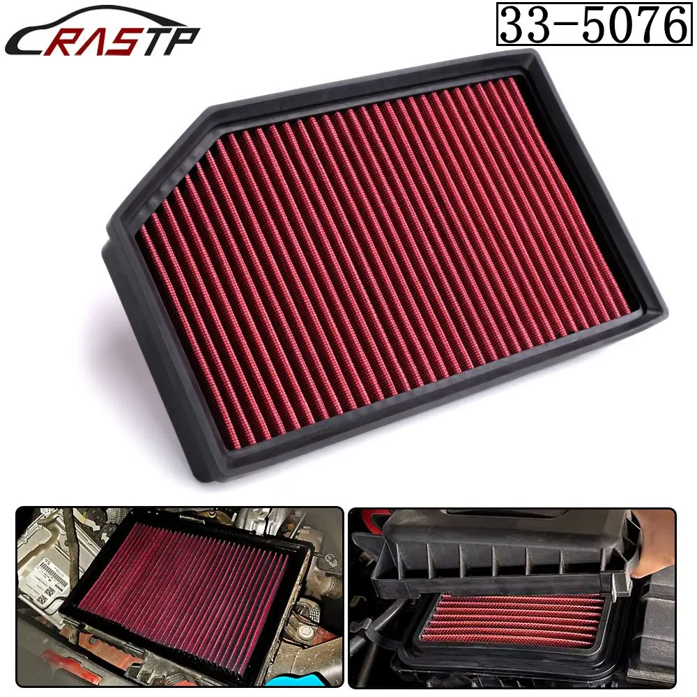 RASTP-33-5076 Engine Air Filter 68257030AA For 2018-2026 Jeep Wrangler 2020-2026 Jeep Gladiator OFI252
RASTP-33-5076 Engine Air Filter 68257030AA For 2018-2026 Jeep Wrangler 2020-2026 Jeep Gladiator OFI252