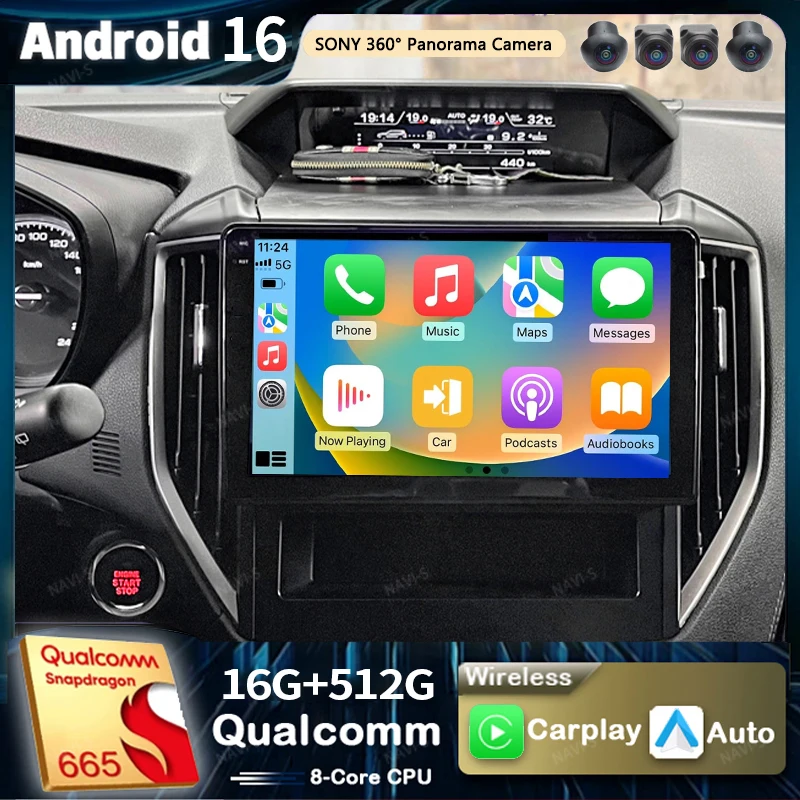 Android 16 For Subaru Forester 5 Impreza 5 2018 - 2023 Android Car Radio Multimedia Video Player GPS Stereo CarPlay 4G Head Unit
Android 16 For Subaru Forester 5 Impreza 5 2018 - 2023 Android Car Radio Multimedia Video Player GPS Stereo CarPlay 4G Head Unit