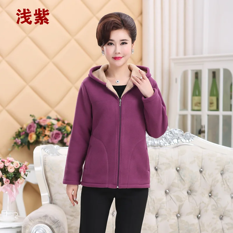 Women's Cashmere Sweatshirt Casual Loose Padded Fleece Jacket Fleece Top Coat for Mother Fall Winter Comfortable Warm
Women's Cashmere Sweatshirt Casual Loose Padded Fleece Jacket Fleece Top Coat for Mother Fall Winter Comfortable Warm