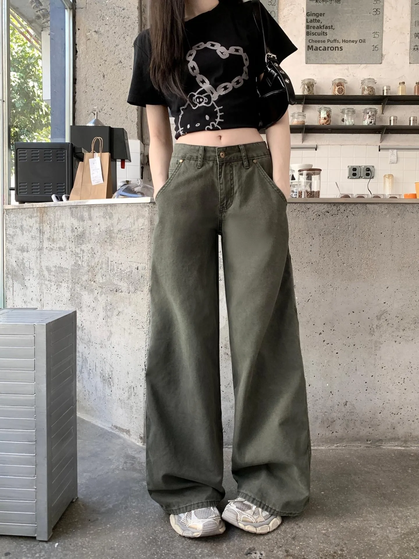 Casual Simple Workwear Jeans Women Summer 2026 New Button Loose Slimming Drapey Straight Leg Wide Leg Long Pants
Casual Simple Workwear Jeans Women Summer 2026 New Button Loose Slimming Drapey Straight Leg Wide Leg Long Pants