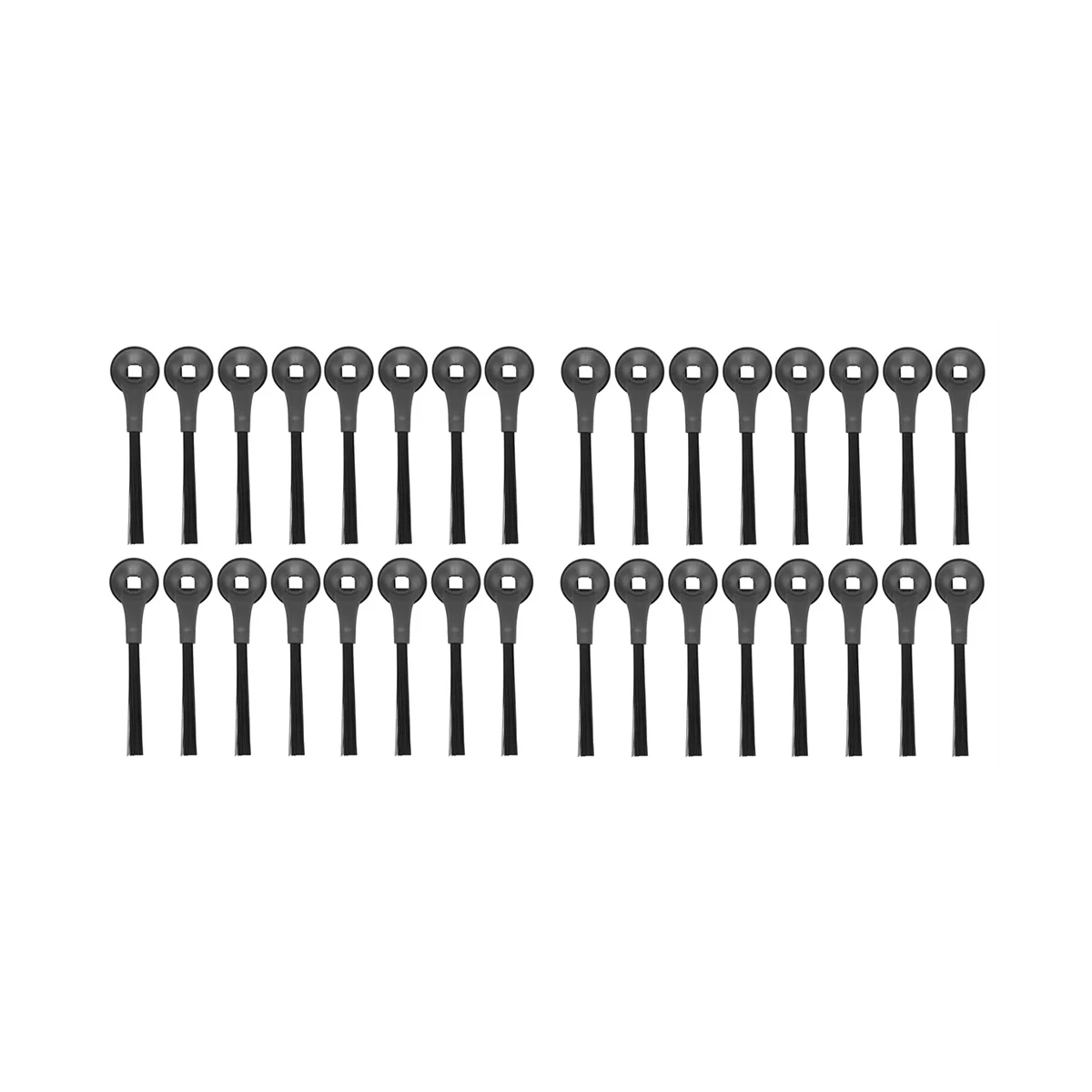 Sweeping robot parts 32Pcs Side Brushes Replacement Part Suitable for IQ Self-Empty Base RV1001AE Robot Vacuum Cleaner
Sweeping robot parts 32Pcs Side Brushes Replacement Part Suitable for IQ Self-Empty Base RV1001AE Robot Vacuum Cleaner