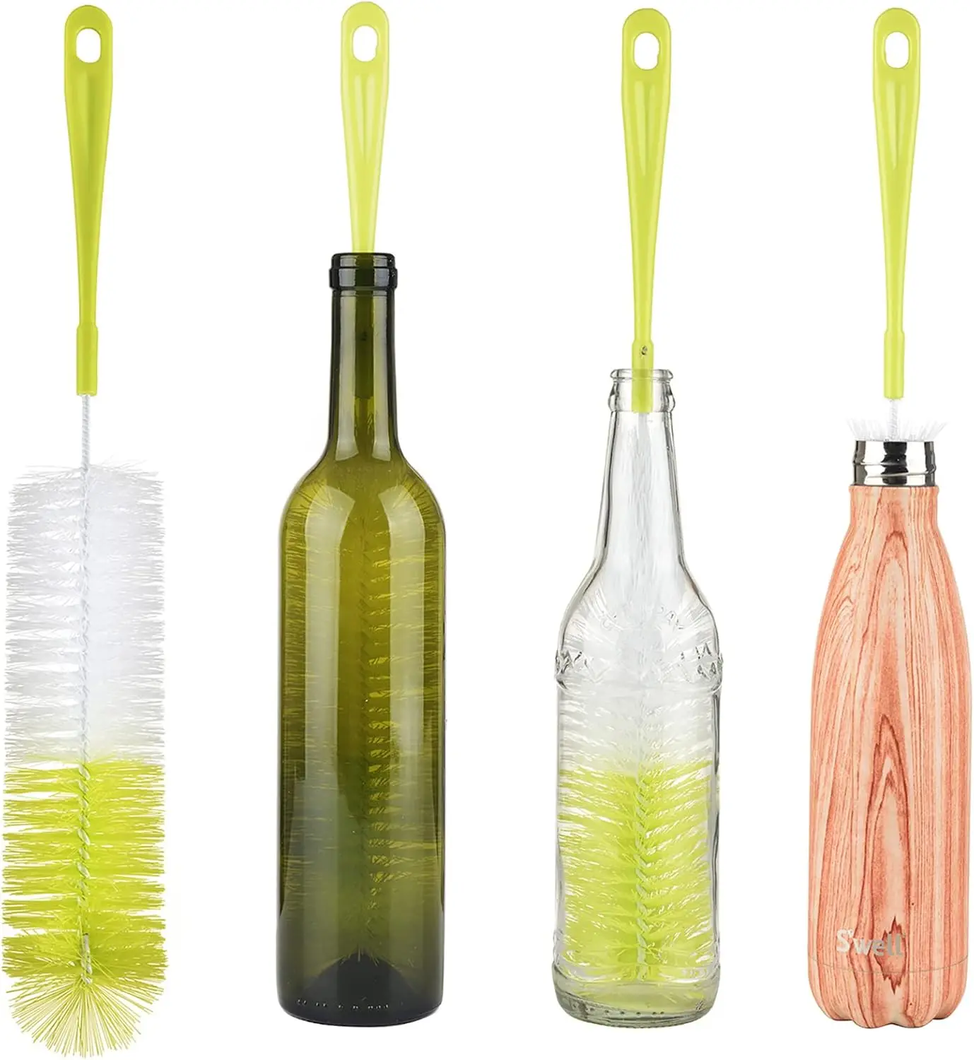16 Inch Long Bottle Brush for Cleaning Narrow Neck Bottles, Wine, Beer, Thermos, Hummingbird Feeder
16 Inch Long Bottle Brush for Cleaning Narrow Neck Bottles, Wine, Beer, Thermos, Hummingbird Feeder