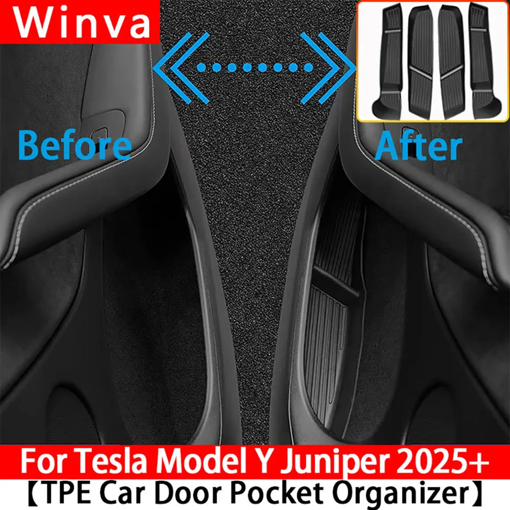Для Tesla Model Y 2025 Juniper Launch дверной боковой ящик для хранения спереди и сзади, 3-дверный органайзер для хранения, лоток для путешествий, аксессуары
Для Tesla Model Y 2025 Juniper Launch дверной боковой ящик для хранения спереди и сзади, 3-дверный органайзер для хранения, лоток для путешествий, аксессуары