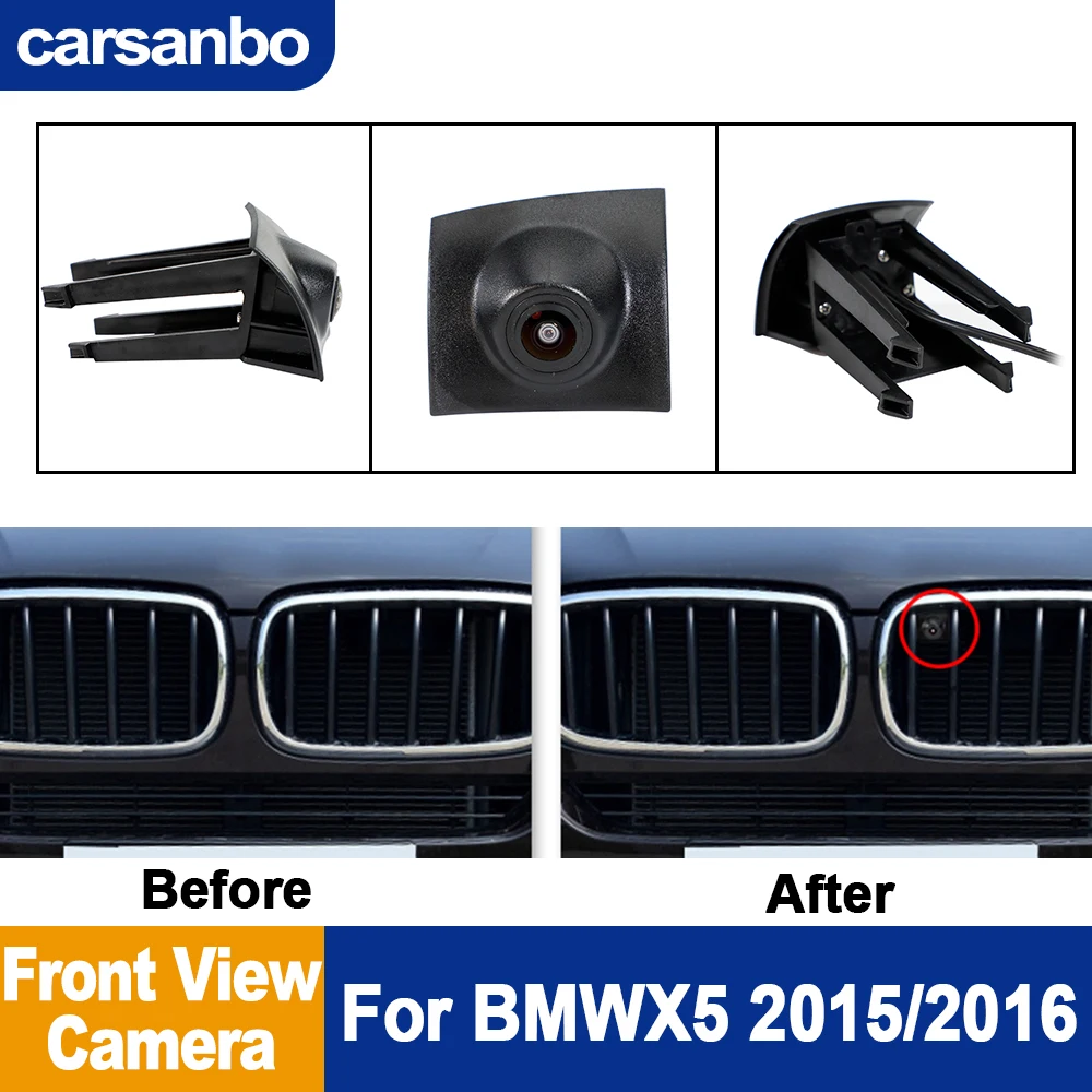 Carsanbo Car Front View Forward Logo OEM Camera For BMW X5 2015 2016 HD 150 Degree Night Vision Waterproof Camera System
Carsanbo Car Front View Forward Logo OEM Camera For BMW X5 2015 2016 HD 150 Degree Night Vision Waterproof Camera System
