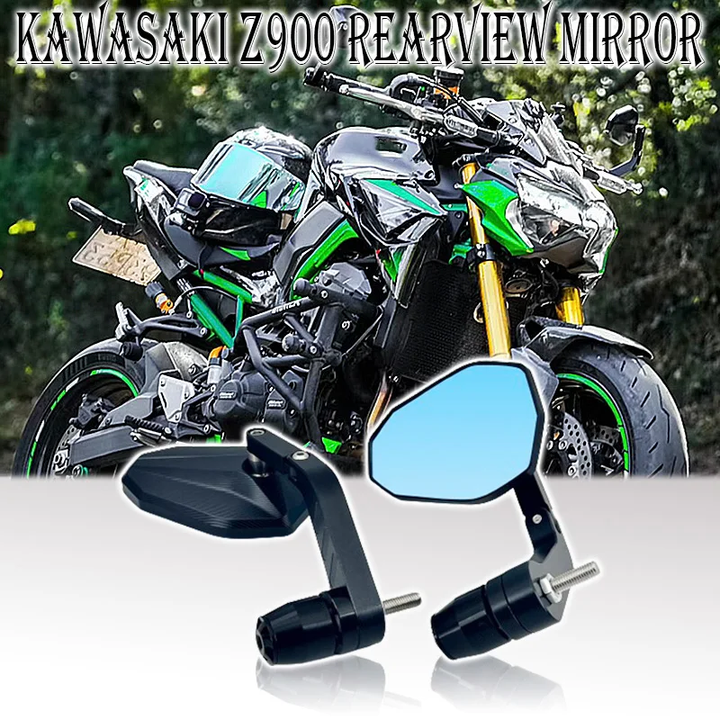 Z800 Motorcycle Mirrors For Kawasaki Z900 Z800 ZH2 Z1000 Z900RS CNC Aluminum Handlemirror Adjustable Folding Rearview Mirror Kit
Z800 Motorcycle Mirrors For Kawasaki Z900 Z800 ZH2 Z1000 Z900RS CNC Aluminum Handlemirror Adjustable Folding Rearview Mirror Kit