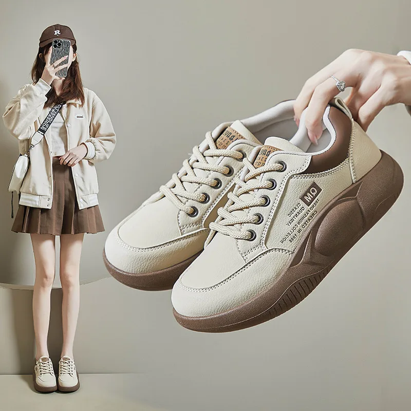 2025 Spring Crisp White Sneakers Women K-Style Instagram-Worthy Chunky Platform Shoes for Running, Campus & Daily Outfits
2025 Spring Crisp White Sneakers Women K-Style Instagram-Worthy Chunky Platform Shoes for Running, Campus & Daily Outfits
