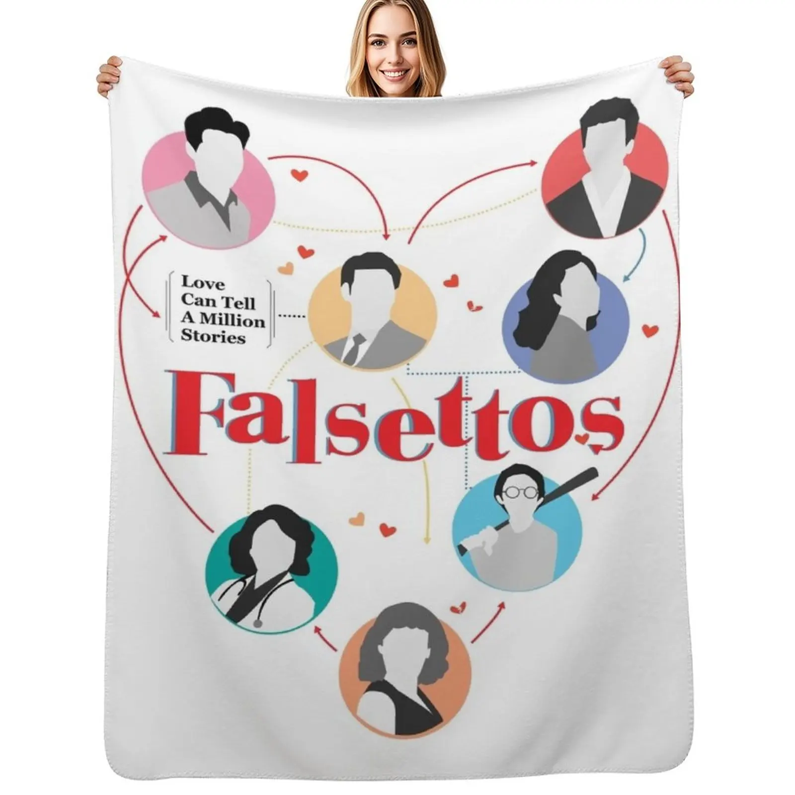 Broadway Falsettos Throw Blanket Luxurious Soft Fuzzy Blanket for Sofa Bed
Broadway Falsettos Throw Blanket Luxurious Soft Fuzzy Blanket for Sofa Bed