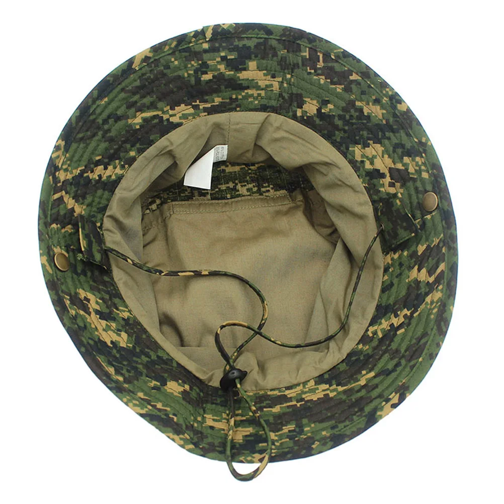 Camouflage Bucket Hat Fishing Boonie Sun Hat Outdoor Beach Hunter One Size Fits All Breathing Dry Hunting Hiking Gardening
Camouflage Bucket Hat Fishing Boonie Sun Hat Outdoor Beach Hunter One Size Fits All Breathing Dry Hunting Hiking Gardening