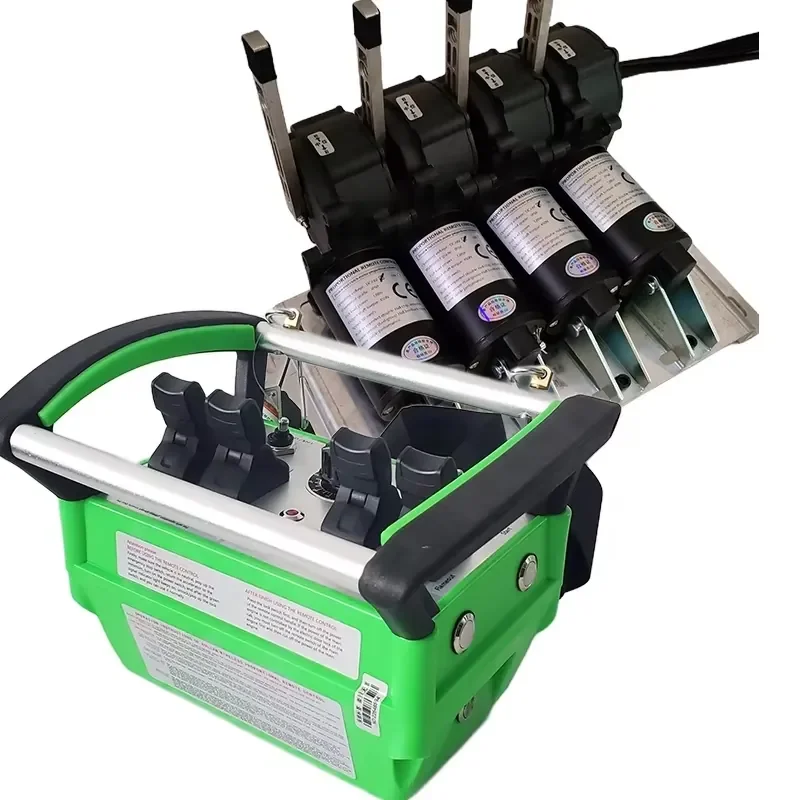 MAF High Quality 4 Levers Joystick Hydraulic Valve Crane Wireless Remote Control Truck Industrial Clutch Remote Controller
MAF High Quality 4 Levers Joystick Hydraulic Valve Crane Wireless Remote Control Truck Industrial Clutch Remote Controller