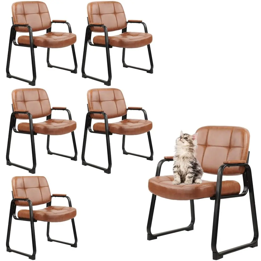 Big Tall 400 lbs Waiting Room Chairs with Padded Arms Leather Guest Chair no Wheels for Office Reception Lobby and Conference D
Big Tall 400 lbs Waiting Room Chairs with Padded Arms Leather Guest Chair no Wheels for Office Reception Lobby and Conference D