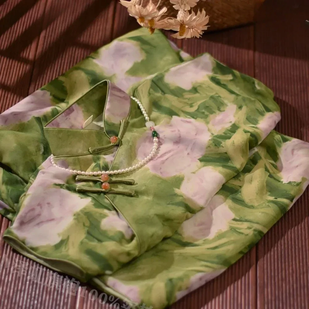 Элегантные элитные улучшенные китайские платья Ципао для молодых девушек для женщин, винтажное китайское зеленое длинное платье Cheongsam
Элегантные элитные улучшенные китайские платья Ципао для молодых девушек для женщин, винтажное китайское зеленое длинное платье Cheongsam