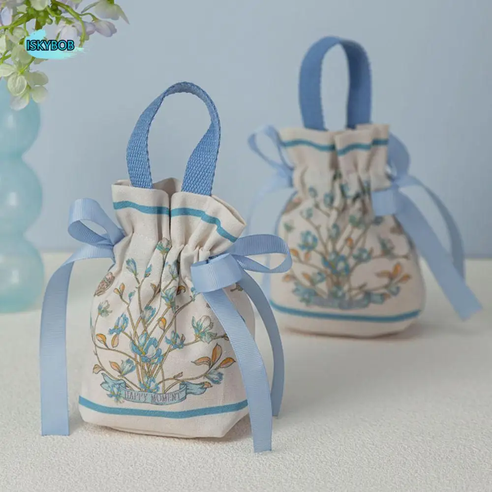 Mesh Flower Canvas Floral Drawstring Bag Large Capacity Korean Style Small Flower Wrist Bag Coin Purse Wallet Satin Bow
Mesh Flower Canvas Floral Drawstring Bag Large Capacity Korean Style Small Flower Wrist Bag Coin Purse Wallet Satin Bow