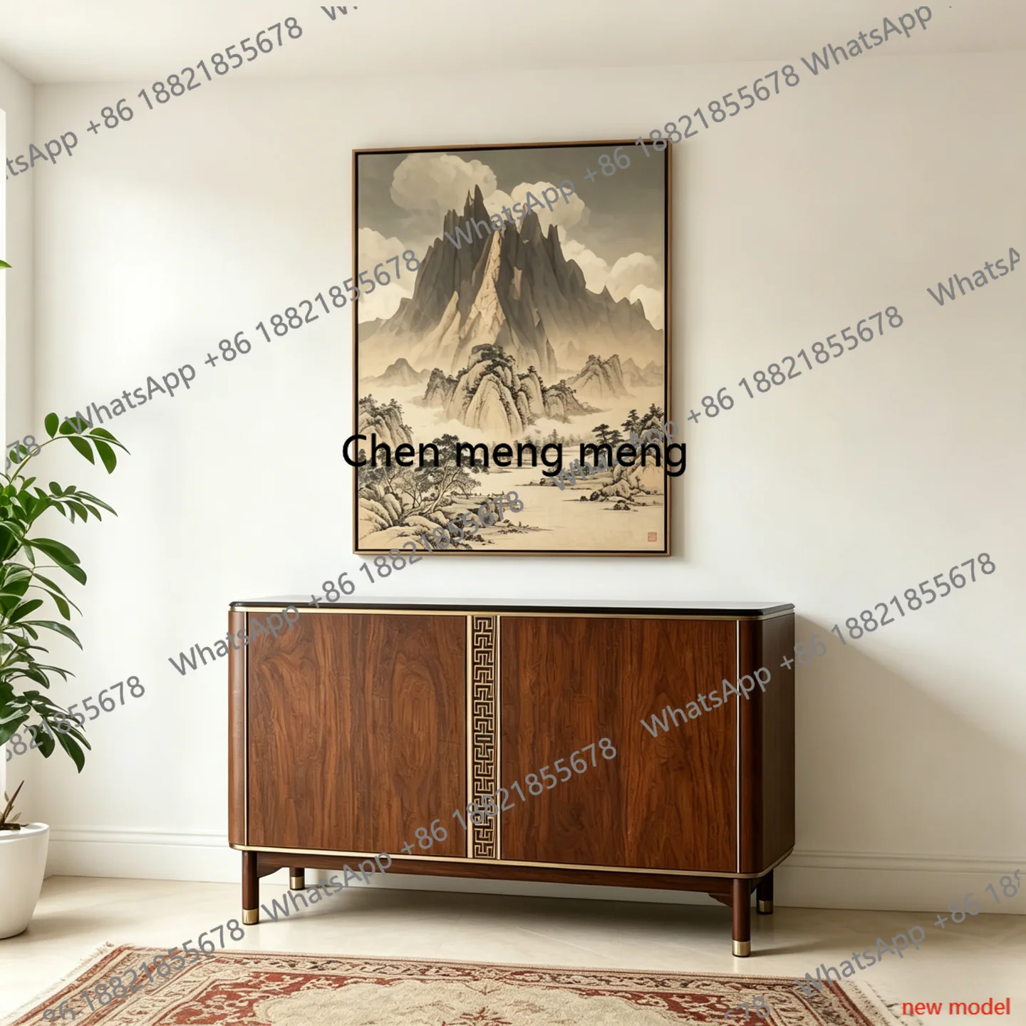 Meal side, swing door storage cabinet Modern simple light luxury locker Living room solid wood side cabinetf132
Meal side, swing door storage cabinet Modern simple light luxury locker Living room solid wood side cabinetf132
