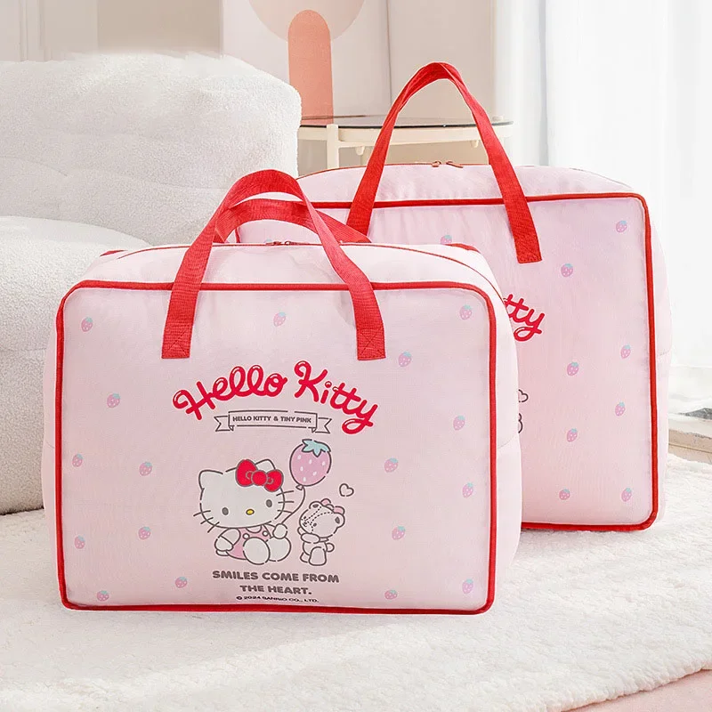 Hello Kitty Quilt Storage Bag Large Capacity Sanrio Kuromi Children's Cartoon Kindergarten Handheld Quilt Bags Moving Bags
Hello Kitty Quilt Storage Bag Large Capacity Sanrio Kuromi Children's Cartoon Kindergarten Handheld Quilt Bags Moving Bags