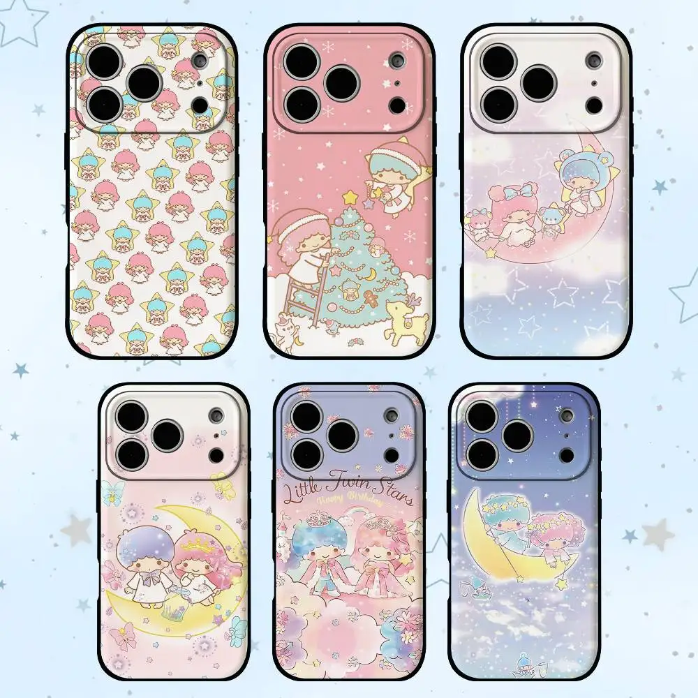 L-Littles Twins Stars Black Phone Case That Fits For IPhone 17,16,15,11,13,14 Pro Max,Plus,X,Xr,Xs Max,13Mini
L-Littles Twins Stars Black Phone Case That Fits For IPhone 17,16,15,11,13,14 Pro Max,Plus,X,Xr,Xs Max,13Mini