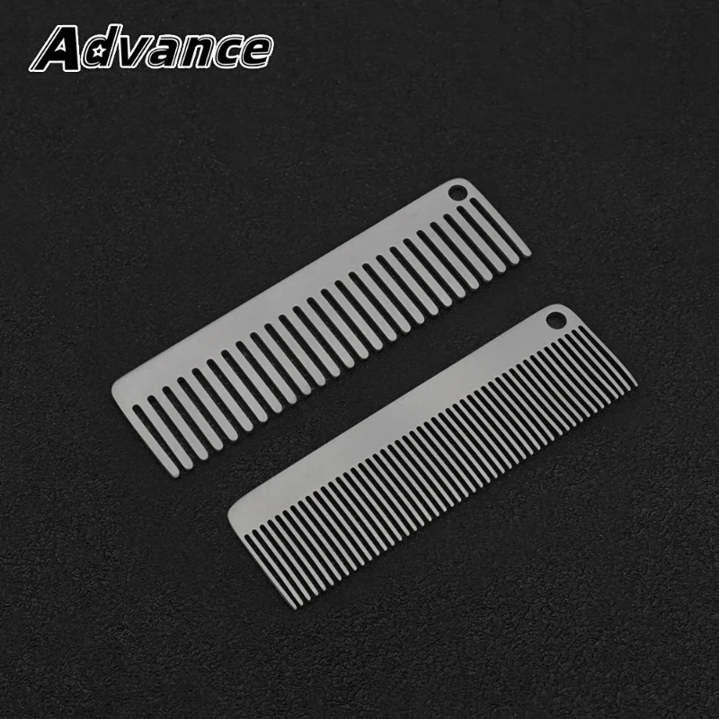 Small Titanium Alloy Comb Portable Combs Camping Keychain Accessories Outdoor Small Tool
Small Titanium Alloy Comb Portable Combs Camping Keychain Accessories Outdoor Small Tool