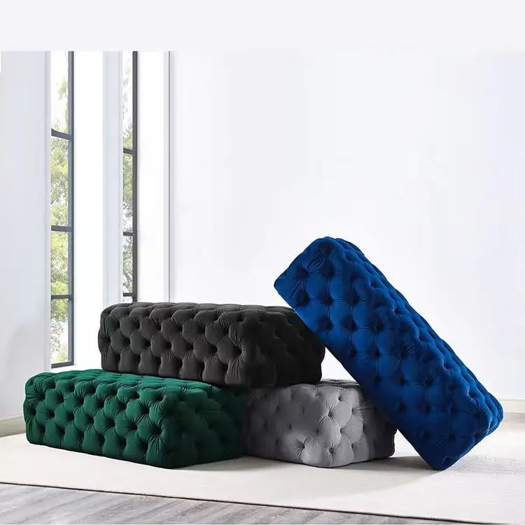 Shoe Changing Stool Ottoman Pull Button Velvet Sofa Stool Furniture Nordic Button Stool Long Sofa Stool Footrest Puff Seat For T
Shoe Changing Stool Ottoman Pull Button Velvet Sofa Stool Furniture Nordic Button Stool Long Sofa Stool Footrest Puff Seat For T
