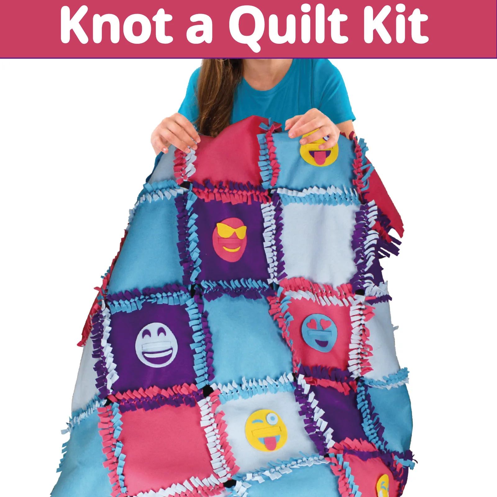 Knotted Quilt Pillow DIY Sewing Fabrics Crafts Felt Supplies Kits Sets Gifts for Kids for Adults for Boy Teenager for Girls
Knotted Quilt Pillow DIY Sewing Fabrics Crafts Felt Supplies Kits Sets Gifts for Kids for Adults for Boy Teenager for Girls