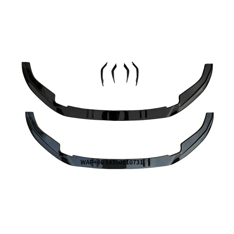 New A4 B9 S4 Carbon Fiber Pattern Front Lip Front Bumper Splitter A4 ABS Bright Black Front Lip for A4 S4 2017 2018 2019
New A4 B9 S4 Carbon Fiber Pattern Front Lip Front Bumper Splitter A4 ABS Bright Black Front Lip for A4 S4 2017 2018 2019