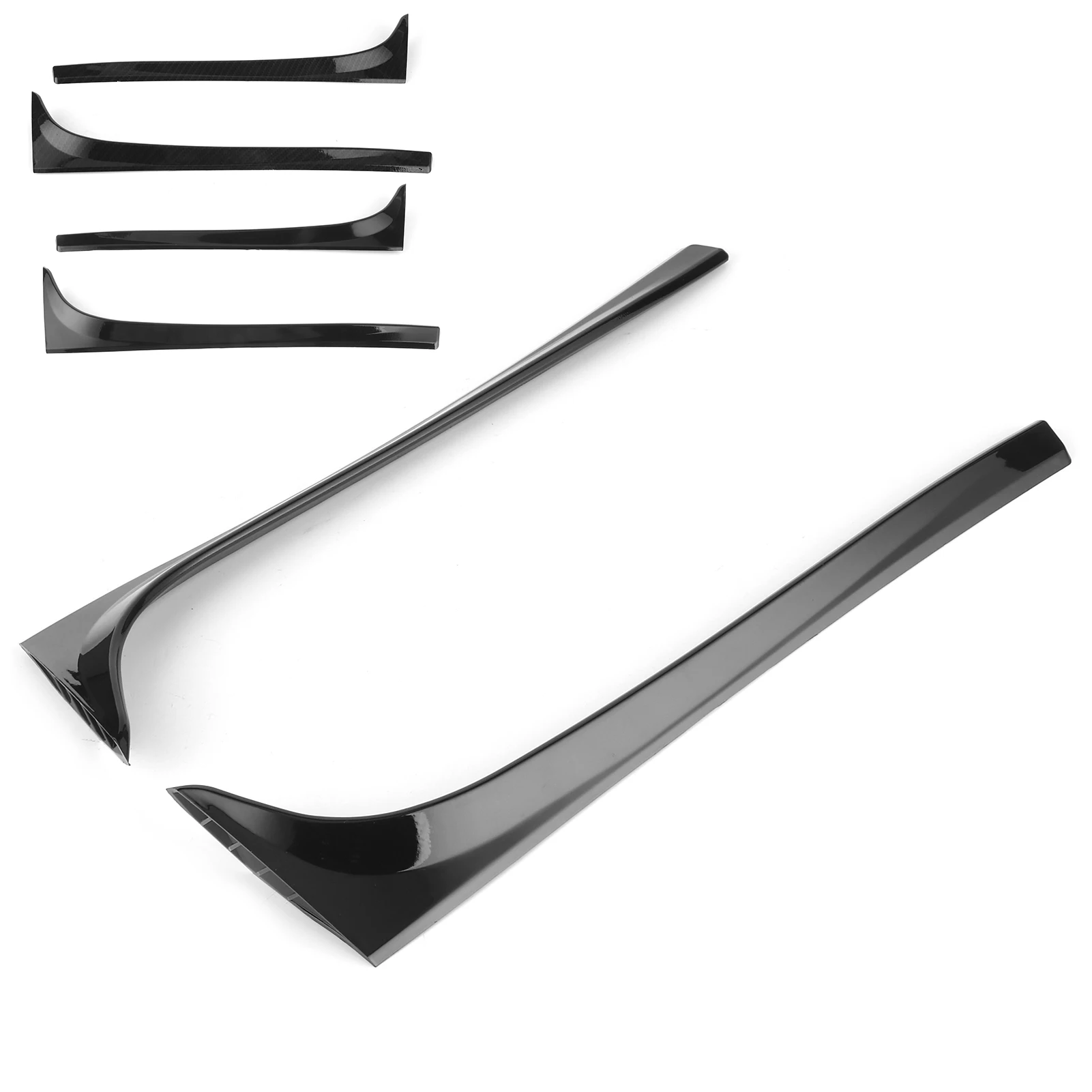 2PCS Rear Window Side Spoiler Wing Trim Fit for VW Golf 7 MK7 GTD R 2014-2018 Fender Vent Decor Cover Car Styling Accessories
2PCS Rear Window Side Spoiler Wing Trim Fit for VW Golf 7 MK7 GTD R 2014-2018 Fender Vent Decor Cover Car Styling Accessories