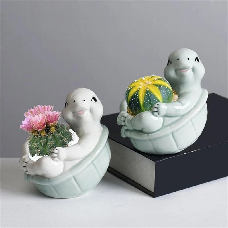 Succulents Plant Pots Turtles Planter Flower Pots Planting Pots for Succulents Planter for Indoor Plant .Y1QB
Succulents Plant Pots Turtles Planter Flower Pots Planting Pots for Succulents Planter for Indoor Plant .Y1QB