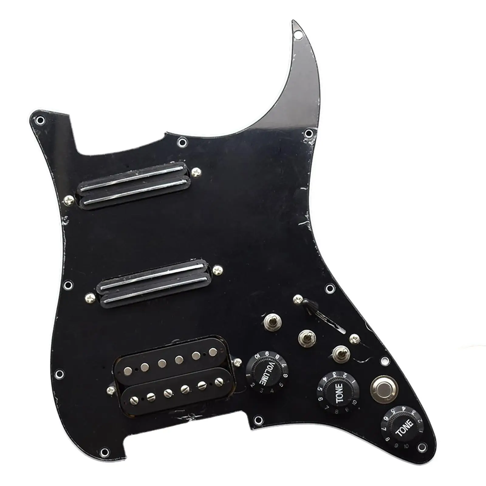 Loaded Pickguard Pickup Dual Track Electronic Components for Electric Guitar Stringed Instrument Accessories DIY Kit
Loaded Pickguard Pickup Dual Track Electronic Components for Electric Guitar Stringed Instrument Accessories DIY Kit