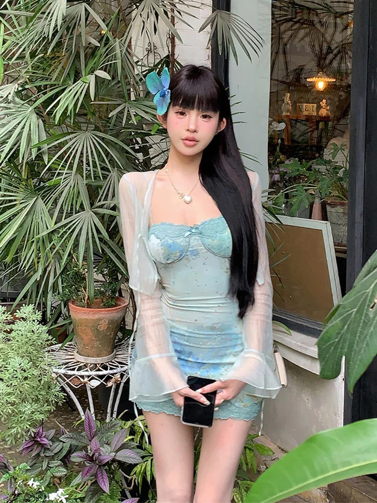 XZY Pure Desire Spicy Girl Summer Dress Women's Waist-Cinching Vacation Dress Oil Painting Gradient Strap Dress Retro Style
XZY Pure Desire Spicy Girl Summer Dress Women's Waist-Cinching Vacation Dress Oil Painting Gradient Strap Dress Retro Style