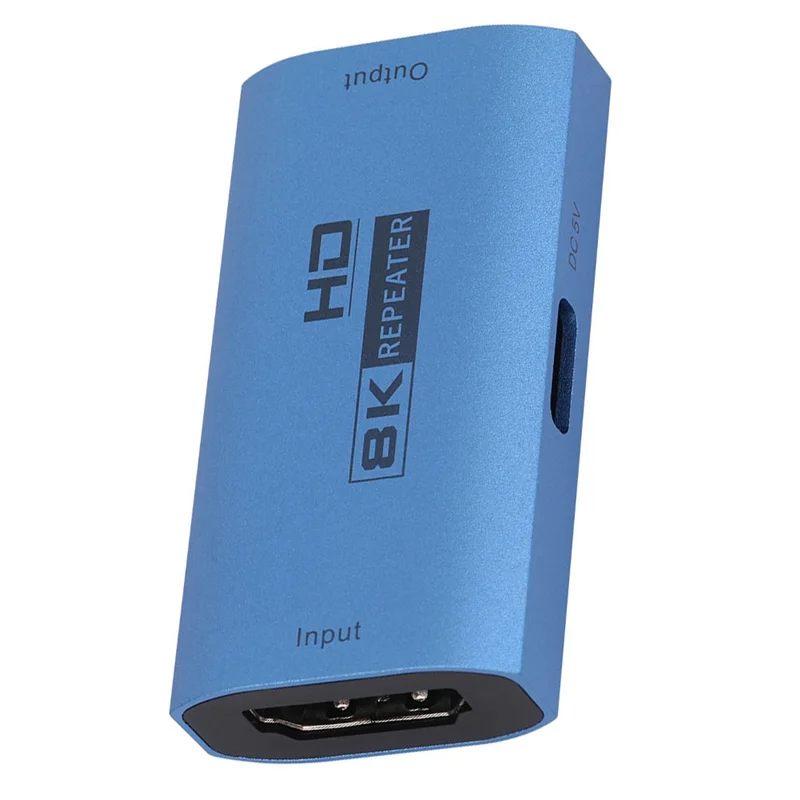 Надежный 8-каратный HDMI-совместимый удлинитель, повторитель 8K, усилитель сигнала HD, видеоконвертер, HDMI-совместимый адаптер-ABDQ
Надежный 8-каратный HDMI-совместимый удлинитель, повторитель 8K, усилитель сигнала HD, видеоконвертер, HDMI-совместимый адаптер-ABDQ