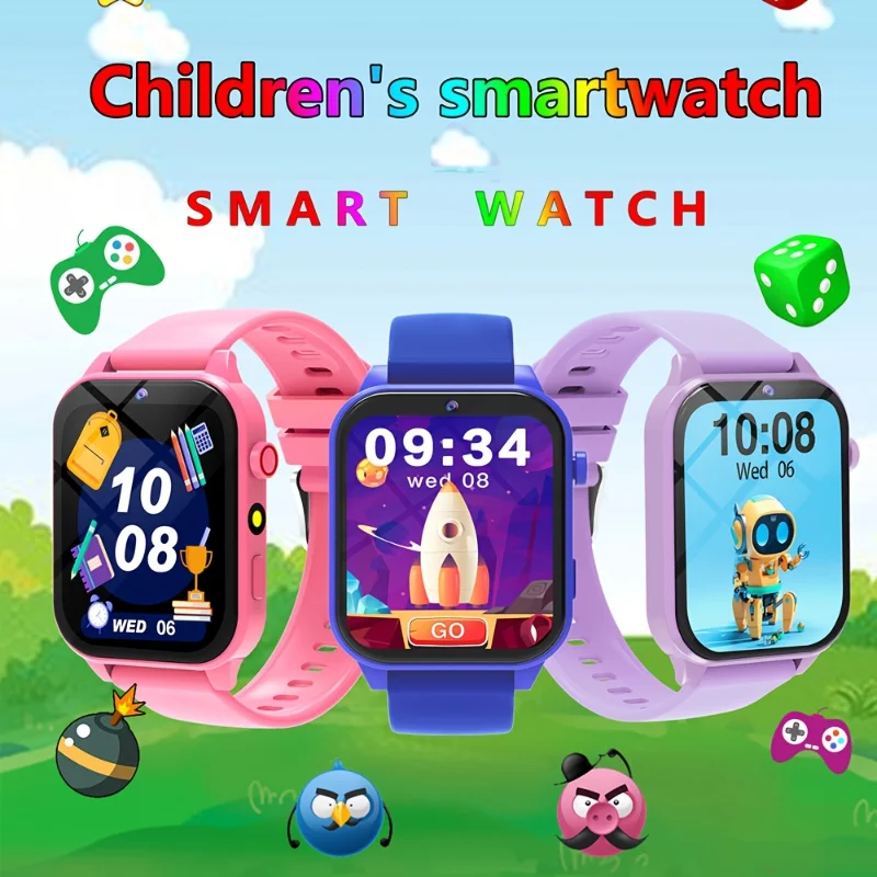 Kids Smart Watch, Multiple Puzzle Games, HD Camera, Flashlight, Alarm Clock, Timer, Sleep Monitoring, Suitable for Boys and Girls Aged 3-8, Best Gift for Christmas and Birthdays
Kids Smart Watch, Multiple Puzzle Games, HD Camera, Flashlight, Alarm Clock, Timer, Sleep Monitoring, Suitable for Boys and Girls Aged 3-8, Best Gift for Christmas and Birthdays