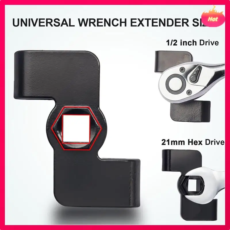 Extender Torque Wrench Extender Adaptor Universal Labor-Saving Extension Wrench Extension Wrench Conversion Aid
Extender Torque Wrench Extender Adaptor Universal Labor-Saving Extension Wrench Extension Wrench Conversion Aid