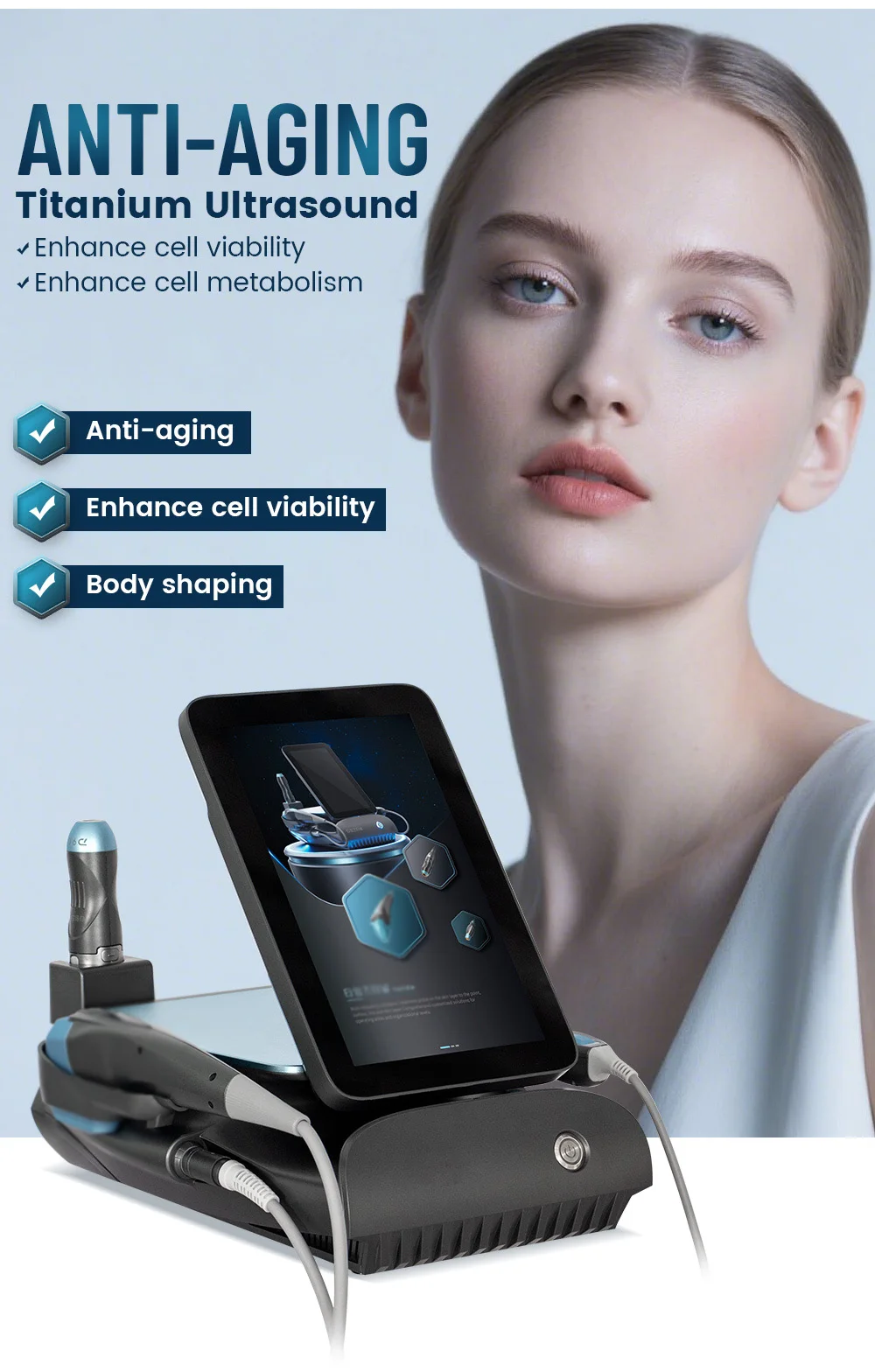 3-in-1 Facial Lifting Machine, Anti-Aging Beauty Device, Skin Firming, Wrinkle Reducer, Dark Circle Treatment, Neck Lifting
3-in-1 Facial Lifting Machine, Anti-Aging Beauty Device, Skin Firming, Wrinkle Reducer, Dark Circle Treatment, Neck Lifting