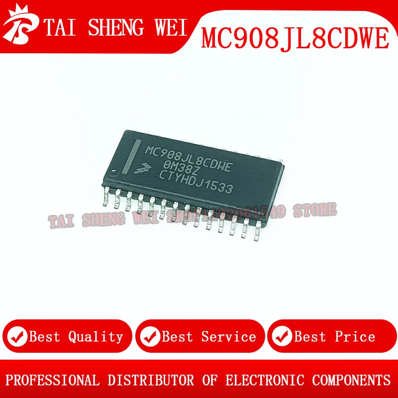 Новинка, оригинальный MC908JL8CDWE MC908JL8 908JL8 SOP-28 SOP28, 10 шт.
Новинка, оригинальный MC908JL8CDWE MC908JL8 908JL8 SOP-28 SOP28, 10 шт.