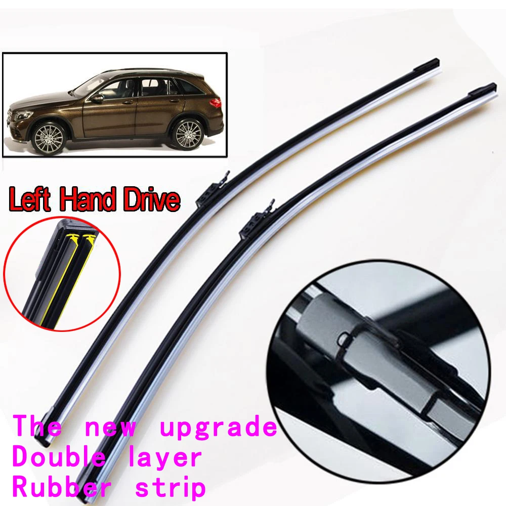 2Pcs Front Windshield Wiper Blades Set For Mercedes Benz GLC Class GLC 200 220d 250d 300 350e 43 63 4Matic Coupe X253 C253
2Pcs Front Windshield Wiper Blades Set For Mercedes Benz GLC Class GLC 200 220d 250d 300 350e 43 63 4Matic Coupe X253 C253
