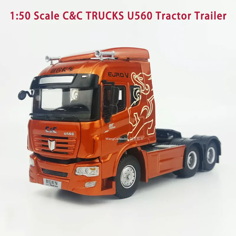 Diecast 1:50 Scale C&C TRUCKS U560 Tractor Trailer Alloy Engineering Truck Model Collection Souvenir Holiday Gift Static Display
Diecast 1:50 Scale C&C TRUCKS U560 Tractor Trailer Alloy Engineering Truck Model Collection Souvenir Holiday Gift Static Display
