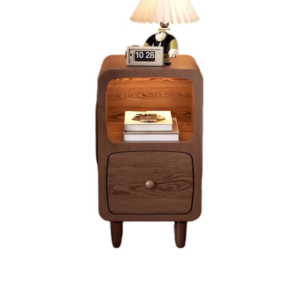 Wooden bedside table, small bedroom, ultra-narrow Nordic bedside frame, narrow edge
Wooden bedside table, small bedroom, ultra-narrow Nordic bedside frame, narrow edge