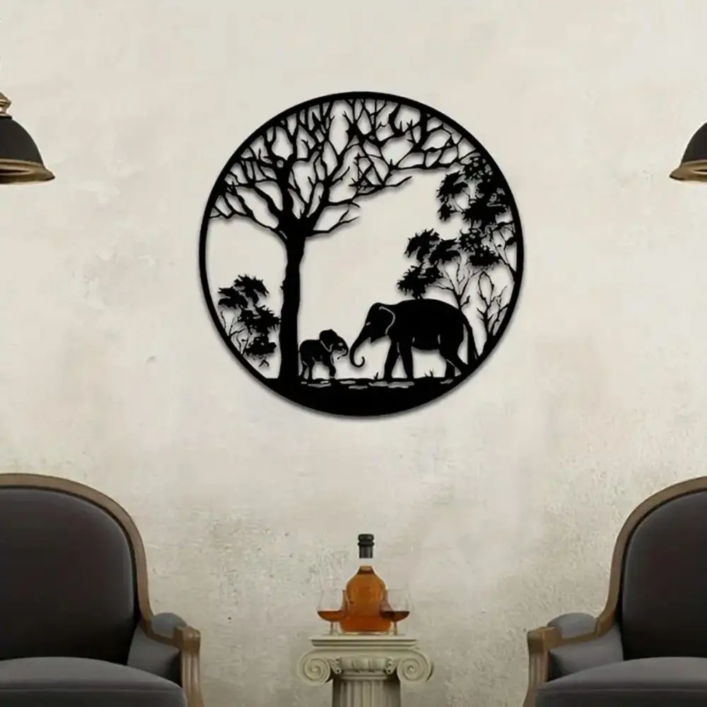 Fashion Black Forest Elephant Wall Pendant Cartoon Simple Elephant Hanging Pendant Unique Metal Wall Hanging Ornaments Outdoor
Fashion Black Forest Elephant Wall Pendant Cartoon Simple Elephant Hanging Pendant Unique Metal Wall Hanging Ornaments Outdoor