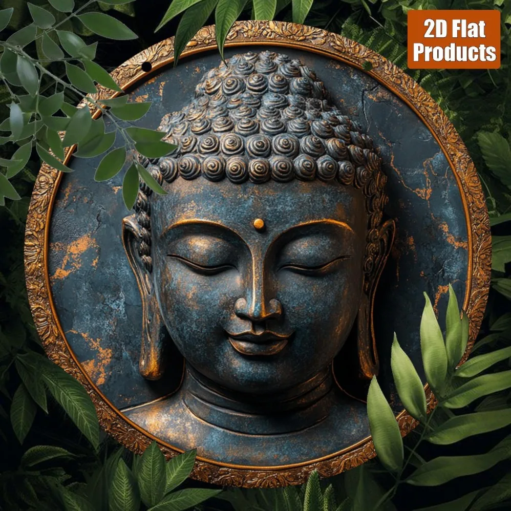 2D Flat Printed Decorative Plaque with Golden Accents, Cafe, Club-Gift for Family & Friends,Zen Home Decor,Elegant Craftsmanship
2D Flat Printed Decorative Plaque with Golden Accents, Cafe, Club-Gift for Family & Friends,Zen Home Decor,Elegant Craftsmanship