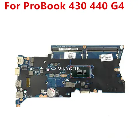 For HP ProBook 430 440 G4 Laptop Motherboard With SR2ZW i3-7100U 905792-001 905792-501 905792-601 DA0X81MB6E0 DDR4 100% Working