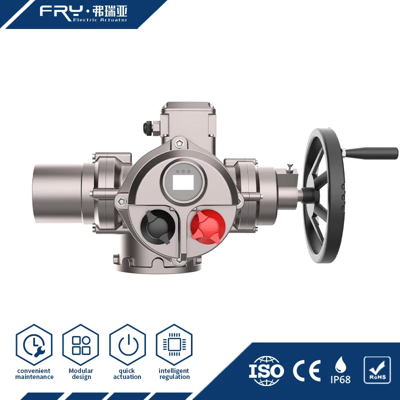 Multi Turn 360 Degree Electric Actuator User Friendly Setup Menus NEMA 4 3phase 50Hz Configurable Home Screen Chemical OEM
Multi Turn 360 Degree Electric Actuator User Friendly Setup Menus NEMA 4 3phase 50Hz Configurable Home Screen Chemical OEM