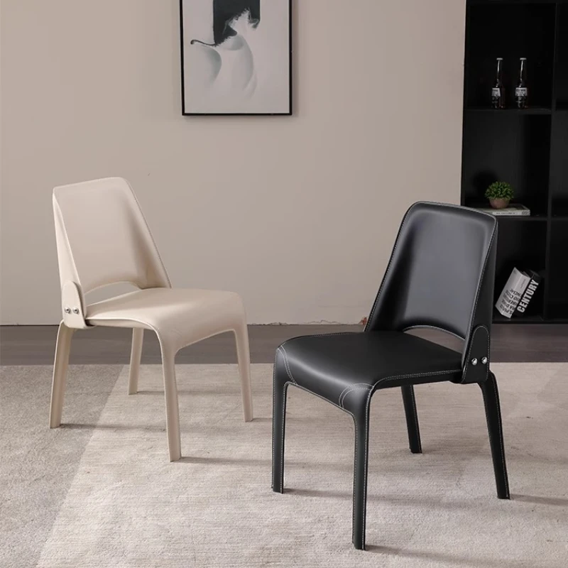 Italian Saddle Leather Dining Chair Luxury Seating for Home/Hotel/Restaurant Modern Kitchen Chairs with Premium Craftsmanship
Italian Saddle Leather Dining Chair Luxury Seating for Home/Hotel/Restaurant Modern Kitchen Chairs with Premium Craftsmanship