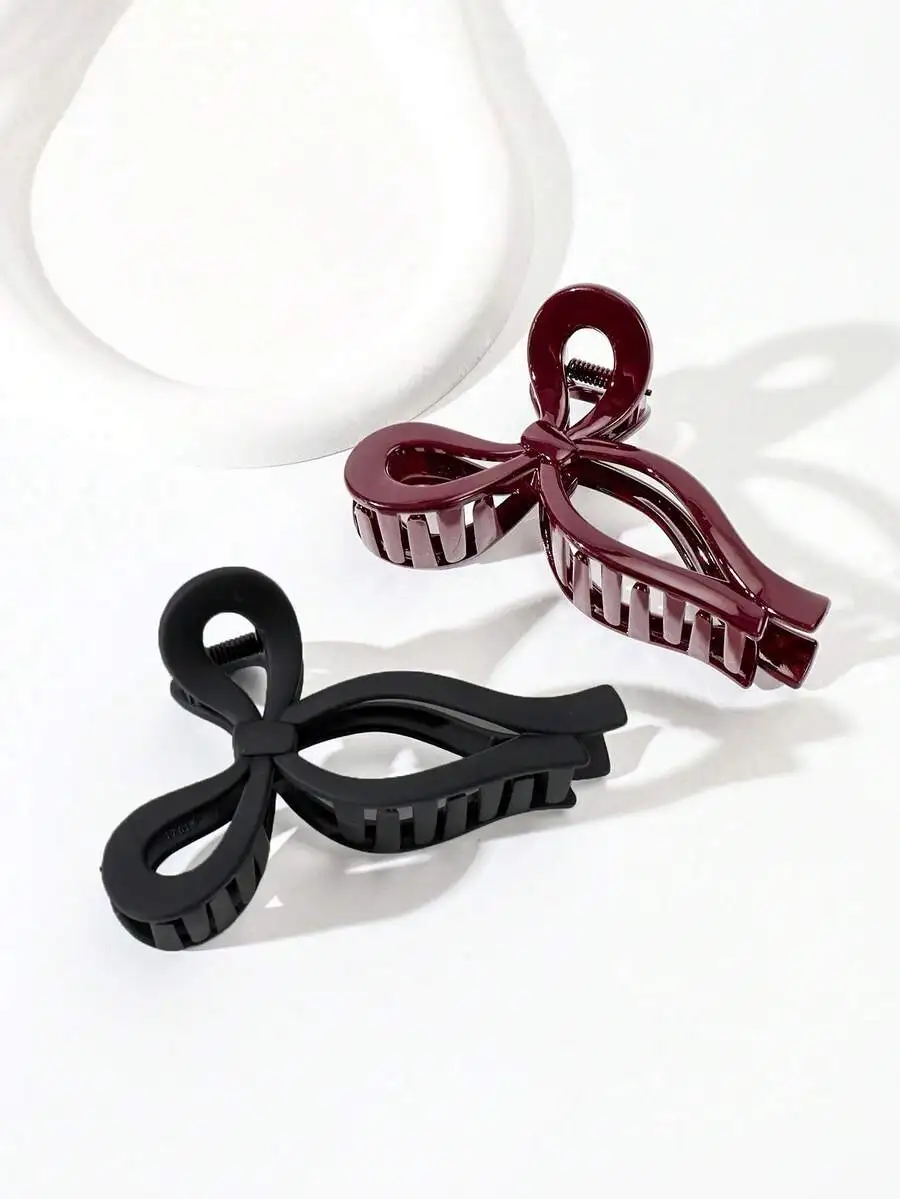 13cm Solid Color Bow Hair Clip For Women Elegant Sweet Style Daily Party Wear
13cm Solid Color Bow Hair Clip For Women Elegant Sweet Style Daily Party Wear
