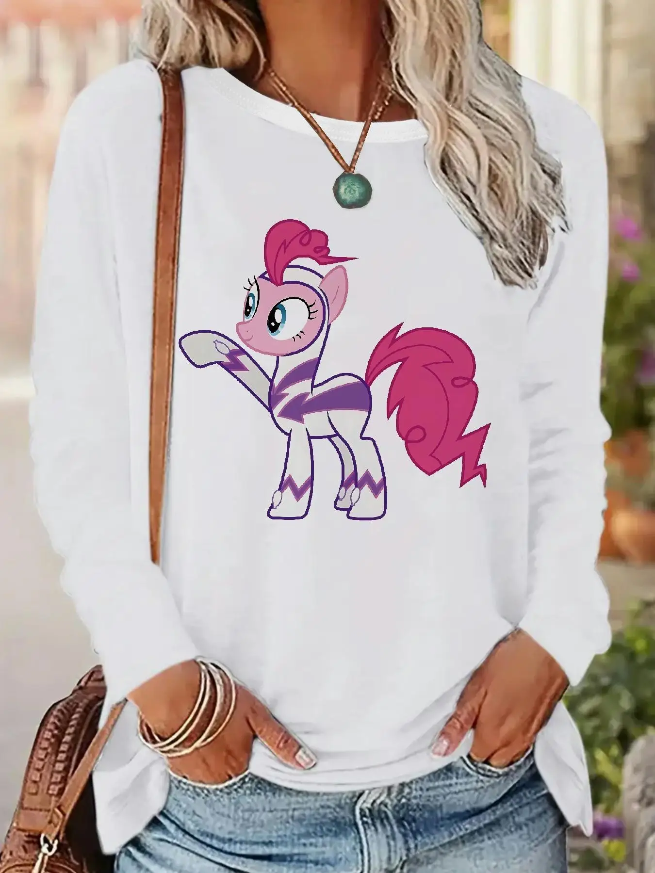 MY LITTLE PONY M224 (37) Long Sleeve T-Shirts for Spring And Summer, Made of 95% And 5% Elastane, Featuring a Soft Crew Neck Des
MY LITTLE PONY M224 (37) Long Sleeve T-Shirts for Spring And Summer, Made of 95% And 5% Elastane, Featuring a Soft Crew Neck Des