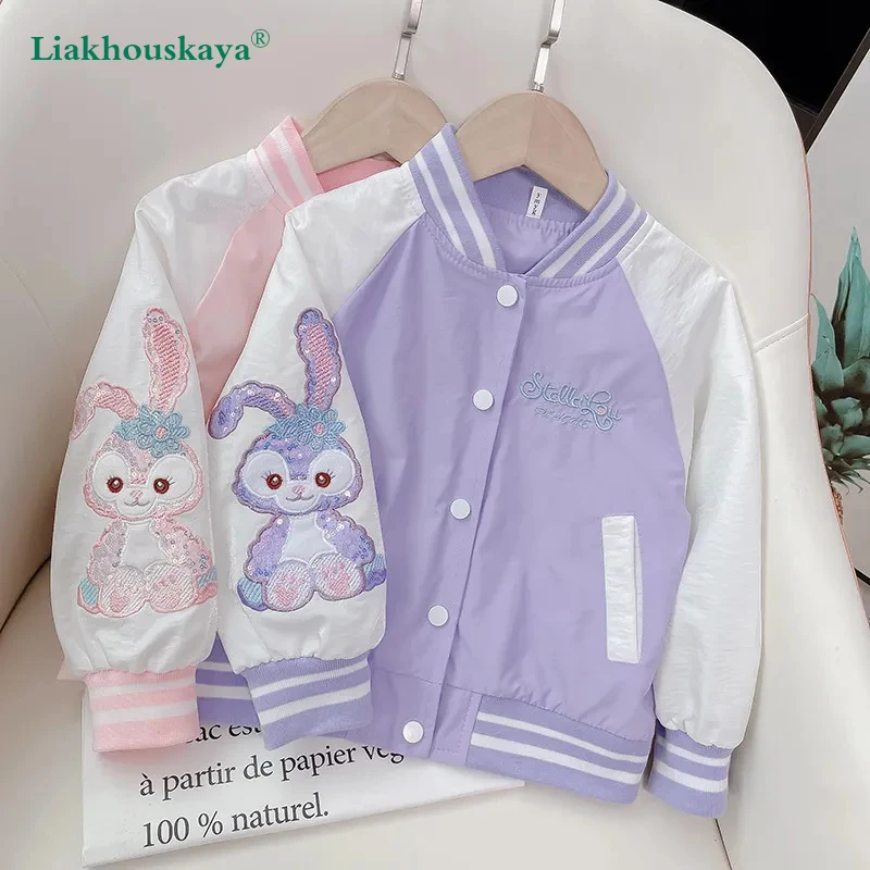 Spring Autumn Cute Coat For Girls Jacket Rabbit Outerwear For Kids Children Birthday Christmas Present Windbreaker 110-160cm
Spring Autumn Cute Coat For Girls Jacket Rabbit Outerwear For Kids Children Birthday Christmas Present Windbreaker 110-160cm