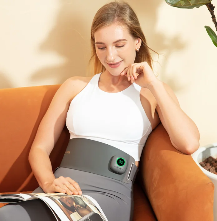 Belt Waist Massage Instrument Hot Compress Warm Palace Abdominal Fitness Instrument
Belt Waist Massage Instrument Hot Compress Warm Palace Abdominal Fitness Instrument