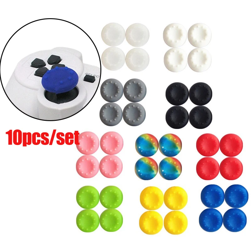10 Pcs Silicone Joystick Thumb Stick Grips Cap Case For PS3/PS4/Xbox One/360
10 Pcs Silicone Joystick Thumb Stick Grips Cap Case For PS3/PS4/Xbox One/360