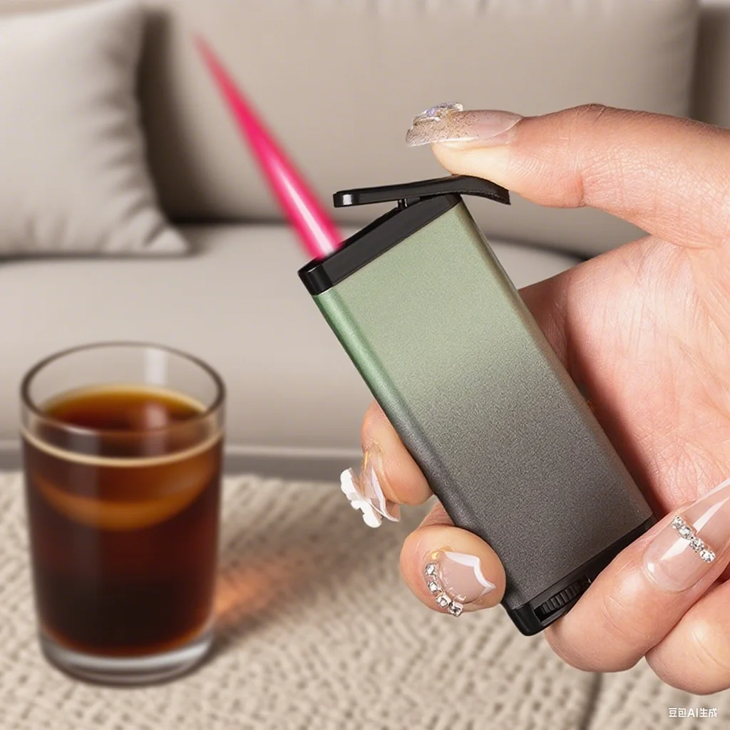 Портативная газовая зажигалка, металлическая ветрозащитная зажигалка с красным пламенем, многоразовая бутановая зажигалка для сигар, аксессуары для курения, подарки для мужчин, гаджеты
Портативная газовая зажигалка, металлическая ветрозащитная зажигалка с красным пламенем, многоразовая бутановая зажигалка для сигар, аксессуары для курения, подарки для мужчин, гаджеты